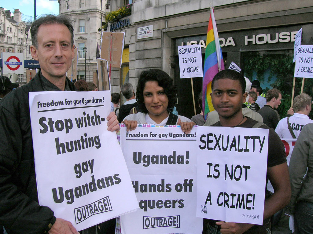 Peter Tatchell Ugandan campaign